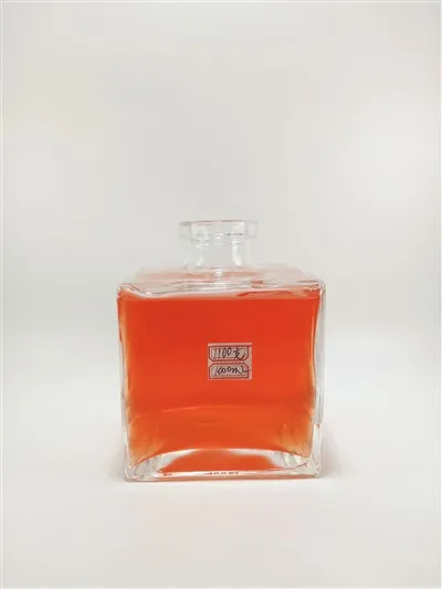 Kare 1000ml lespri vè tequila boutèy